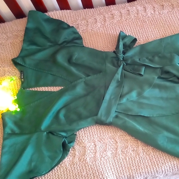 Vestido de satín - Picture 3 of 4